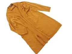 AS KNOW AS アズノゥアズ ショール ロング カーディガン キャメル ◇■ レディース