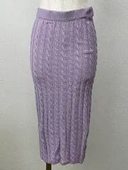 RINASCIMENTO リナシメント Ｓ/Ｍ レディース タイトスカート パープル 20260213-0001