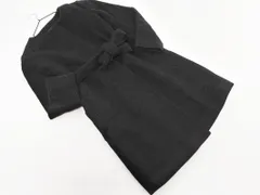 green label relaxing グリーンレーベルリラクシング ユナイテッドアローズ グレンチェック ノーカラー コート size36/グレー ◇■ レディース