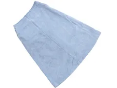 apart by lowrys アパートバイローリーズ スウェード調 ロング スカート sizeM/青 ◇■ レディース