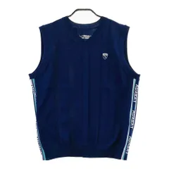 サイズ：50 ADABAT アダバット  ニットベスト  ネイビー系 [240101632493] ゴルフウェア メンズ ストスト