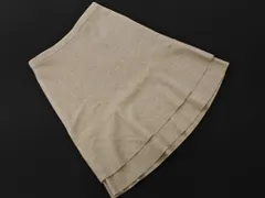 UNTITLED アンタイトル ウール混 Aライン 台形 スカート size1/グレー ◇■ レディース