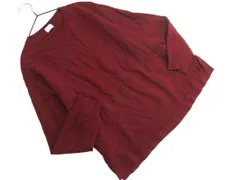 URBAN RESEARCH DOORS アーバンリサーチドアーズ ウール混 ニット セーター sizeOne/ボルドー ◇■ レディース