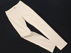 earth music&ecology アースミュージック＆エコロジー スキニー パンツ sizeS/オフホワイト ■■ レディース