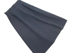 N. エヌ ナチュラルビューティーベーシック Aライン スカート sizeS/紺 ■■ レディース