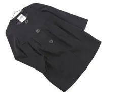 SLOBE IENA スローブイエナ ウール混 ノーカラー コート size38/濃紺 ◇■ レディースのサムネイル
