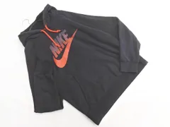 NIKE ナイキ ロゴ プリント プルオーバー パーカー sizeM/黒 ◇■ メンズ