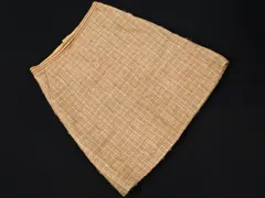 KUMIKYOKU 組曲 ウール混 ツイード Aライン 台形 スカート size3/ベージュ ◇■ レディース