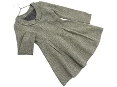 earth music&ecology アースミュージック＆エコロジー ウール混 ワンピース sizeS/グレー ◇■ レディース