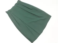 yangany ヤンガニー タック スカート size38/緑 ■■ レディースのサムネイル
