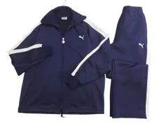 PUMA プーマ ジャージ上下 セットアップ sizeM/濃紺 ■■ レディース