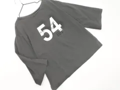 SHIPS シップス プリント カットソー sizeONE/チャコール ◇■ レディース