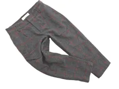 BEAUTY & YOUTH ビューティ&ユース ユナイテッドアローズ ウール混 格子柄 クロップド パンツ sizeS/グレー ◇■ レディース