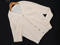 Techichi テチチ ニット カーディガン sizeF/オフホワイト ◇■ レディース