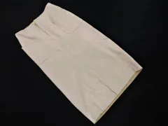 YECCA VECCA イェッカヴェッカ スウェード調 タイト スカート sizeF/ライトベージュ ◇■ レディース