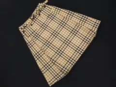 MELROSE メルローズ ウール100% 総柄 膝丈 スカート size3/アイボリー ◇■ レディースのサムネイル