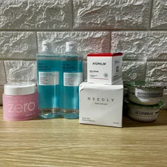 韓国スキンケアまとめ売り　７点セット　COSRX 　クリーンイット　BANILA CO　ニードリー　アトパーム　リンゼイ　※H1-1-A