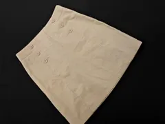 LAURA ASHLEY ローラ アシュレイ Aライン 台形 スカート size11/ベージュ ■■ レディース