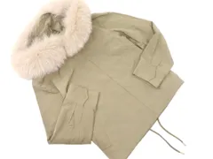 WILLSELECTION ウィルセレクション フォックスファー フーデッド ジャケット sizeS/カーキ ◇■ レディースのサムネイル