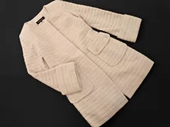 FRAGILE フラジール ウール混 ノーカラー コート size36/ベージュ ◇■ レディースのサムネイル