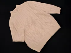 simplicite シンプリシテェ ケーブル編み ハイネック ニット セーター ピンク ◇■ レディース