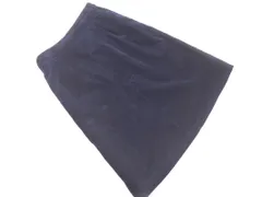 earth music&ecology アースミュージック＆エコロジー ストライプ スカート sizeM/紺 ◇■ レディース