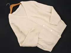 INGNI イング Vネック カーディガン sizeM/アイボリー ◇■ レディース