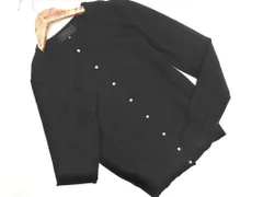 UNTITLED アンタイトル ウール100% カーディガン size2/黒 ◇■ レディース