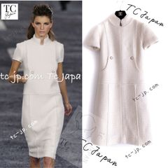 美品、豪華シャネルラメ入りモヘアワンピース.カーディガン 