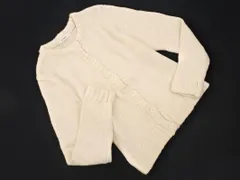 MOUSSY マウジー ウール混 ニット カーディガン sizeF/オフホワイト ◇■ レディース