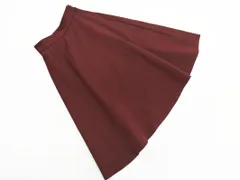 BEAUTY & YOUTH ビューティ&ユース ユナイテッドアローズ フレア スカート sizeS/ボルドー ◇■ レディース