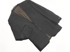 TAKEO KIKUCHI タケオキクチ ウール混 ストライプ テーラード ジャケット 黒 ◇■ メンズ