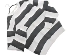 BEAMS ビームス ボーダー 裏起毛 カットソー sizeM/グレーｘ黒 ◇■ メンズ