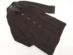 NEWYORKER ニューヨーカー ウール100% ステンカラー コート size11AR/茶 ◇■ レディース