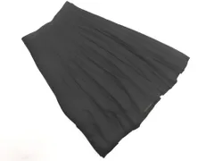 BLUE LABEL CRESTBRIDGE ブルーレーベル クレストブリッジ リバーシブル シフォン チェック ニット スカート size38/黒ｘ赤 ◇■ レディース