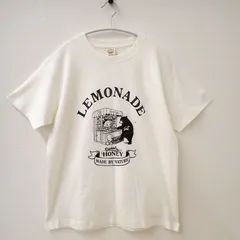 古着　TRUSS BASIC STYLE トラス　レディースロゴTシャツ　orgabits LEMONADE レモネード　ホワイト系　白色　Mサイズ　HONEY MADE BY NATUREのサムネイル