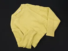 MOUSSY マウジー ニット セーター sizeF/黄 ◇■ レディース