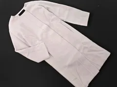 YECCA VECCA イェッカヴェッカ ノーカラー コート ライトグレー ◇■ レディース