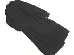 LOWRYS FARM ローリーズファーム フロントスリット チュニック ニット ワンピース sizeF/黒 ◇■ レディース