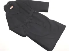 ZARA basic ザラ ベーシック リボンベルト付き ラップ コート sizeXS/黒 ◇■ レディース