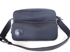 【美品】ハンティングワールド ショルダーバッグ キャンバス レザー 斜め掛け