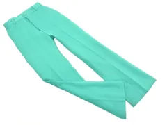 JEANASIS ジーナシス フレア パンツ sizeS/緑 ■■ レディース