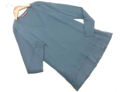 COMPTOIR DES COTONNIERS コントワーデコトニエ ウール100% フェイクレイヤード ニット セーター size7/緑  ◇■ レディース