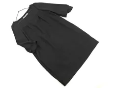 Ray BEAMS レイビームス ウール100% Iライン ワンピース 黒  ◇■ レディース