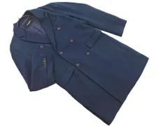 nano universe ナノユニバース ウール混 中綿 チェスター コート sizeM/紺 ◇■ メンズ