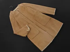 BEAMS HEART ビームスハート フェイクムートン コート size1/ベージュ ◇■ レディース