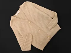 fifth フィフス Vネック ニット カーディガン sizeM/ベージュ ◇■ レディース
