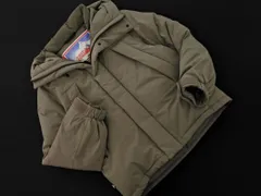 FIRST DOWN ファーストダウン フード ダウン ジャケット sizeS/グレー ◆■◎メンズ