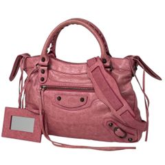 超希少】BALENCIAGA バレンシアガ チェーン肩掛け ボストンバッグ