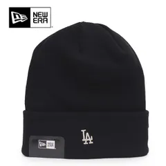 ニューエラ【ＮＥＷ ＥＲＡ】14744794 ベーシック カフニット Cool Max ロサンゼルス・ドジャース ブラック ビーニー ロゴ ニット帽 帽子 ユニセックス メンズ レディース 吸水速乾素材 アウトドア 春夏 オールシーズン
